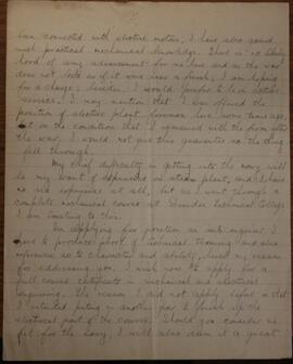Letter from Gordon McLeish to John S Lumsden  2